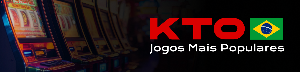 Lista dos jogos de cassino mais populares no KTO Casino